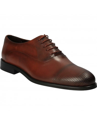 Pantofi din piele, eleganti, barbati, maro