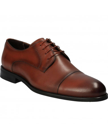 Pantofi din piele, eleganti, barbati, maro