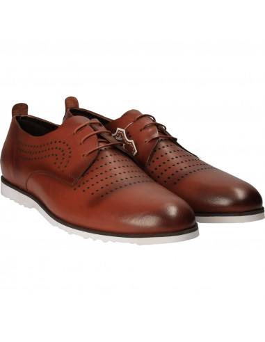 Pantofi barbati piele casual maro