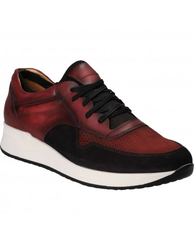 Pantofi Barbati Casual Piele bordeaux