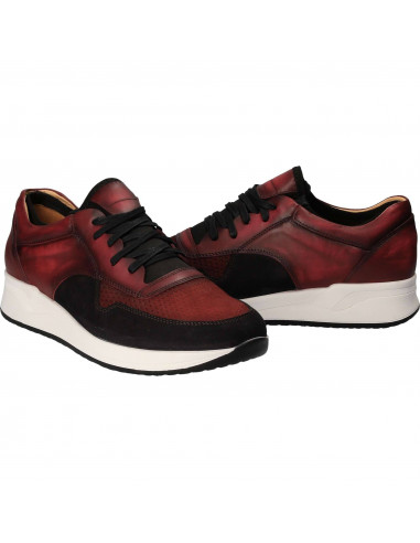 Pantofi Barbati Casual Piele bordeaux