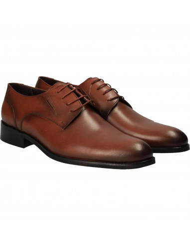 Pantofi din piele, eleganti, barbati, maro