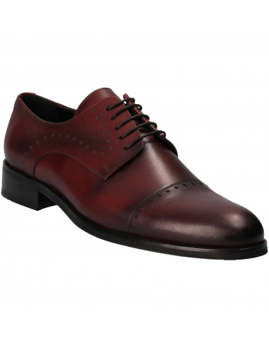 Pantofi din piele, eleganti, barbati, bordeaux