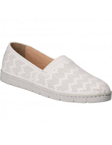 Espadrile Femei piele albi