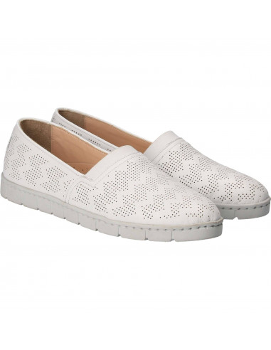 Espadrile Femei piele albi