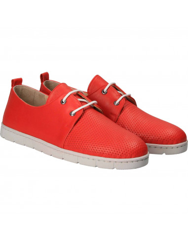 Pantofi Femei casual piele rosii