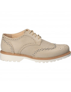 Pantofi Femei Casual Oxford Bej
