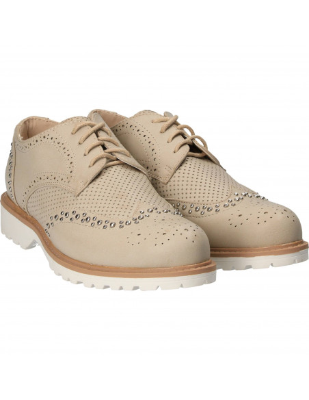 Pantofi Femei Casual Oxford Bej