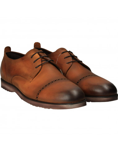 Pantofi Eleganti Barbati Piele Maro DA VINCI