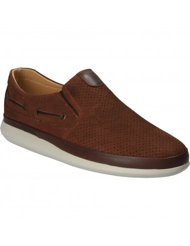 Pantofi Barbati Casual Piele Maro DA VINCI