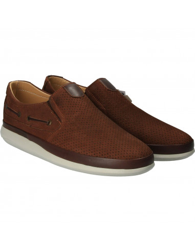 Pantofi Barbati Casual Piele Maro DA VINCI