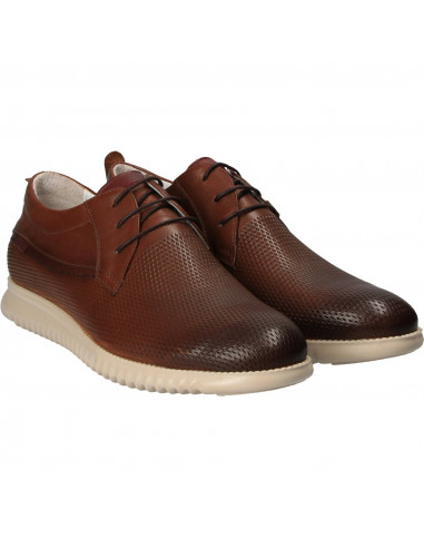 Pantofi Eleganti Barbati Piele Maro DA VINCI