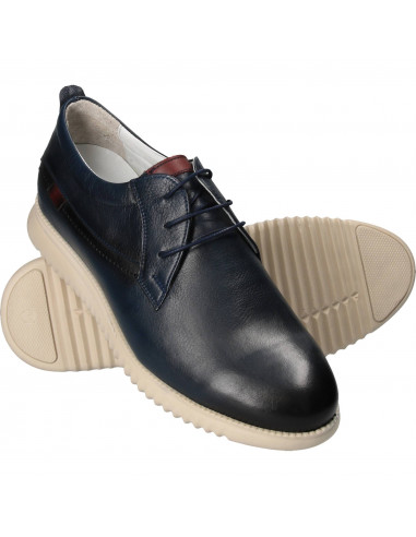 Pantofi Eleganti Barbati Piele Albastri DA VINCI