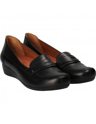 Pantofi Eleganti Femei Piele Negri DA VINCI