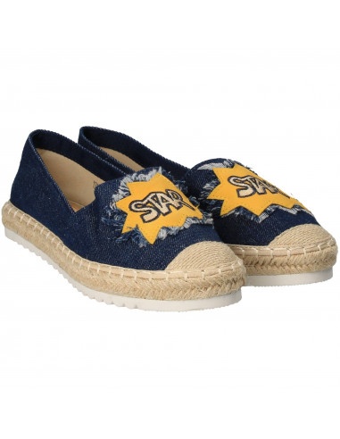 Espadrile Femei Jeans Albastre