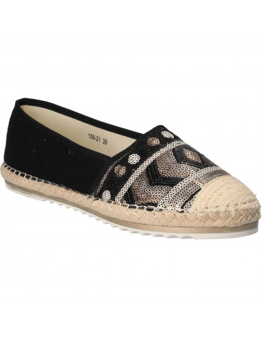Espadrile Femei Trendy Negre