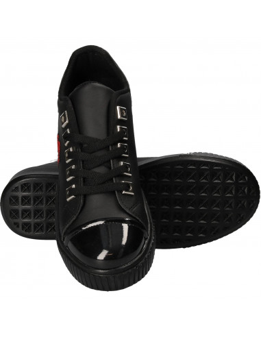 Pantofi casual femei, fete, marca Patrol, culoarea neagra