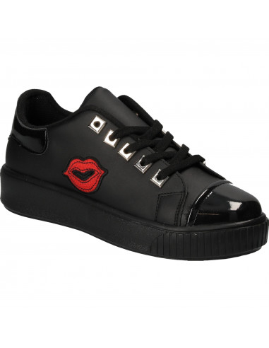 Pantofi casual femei, fete, marca Patrol, culoarea neagra