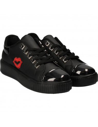 Pantofi casual femei, fete, marca Patrol, culoarea neagra