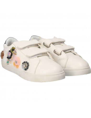 Pantofi albi pentru fetite, marca Chox