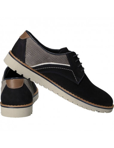 Pantofi din piele naturala, pentru barbati, marca Da Vinci