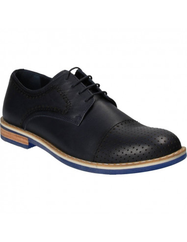 Pantofi din piele, stil elegant, pentru barbati, marca Da Vinci