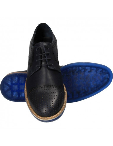 Pantofi din piele, stil elegant, pentru barbati, marca Da Vinci