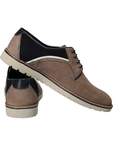 Pantofi pentru barbati, eleganti, Da Vinci, din piele naturala