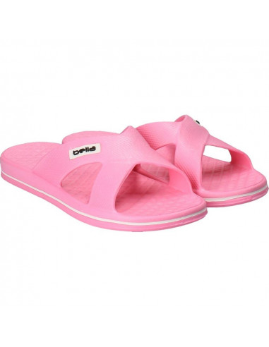 Slapi roz de strand, marca Bella