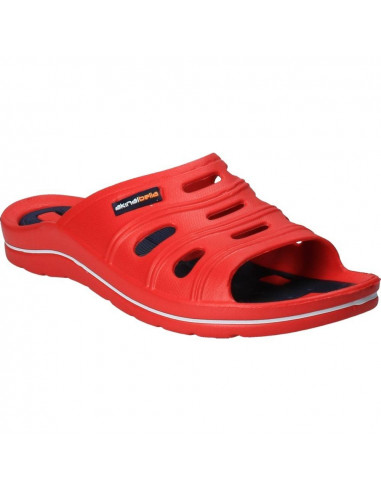 Slapi barbati, de strand, culoarea rosie