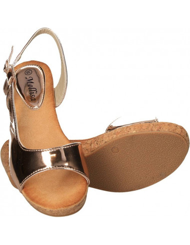 Sandale dama casual auriu marca Mellisa VGFY67AU.MS