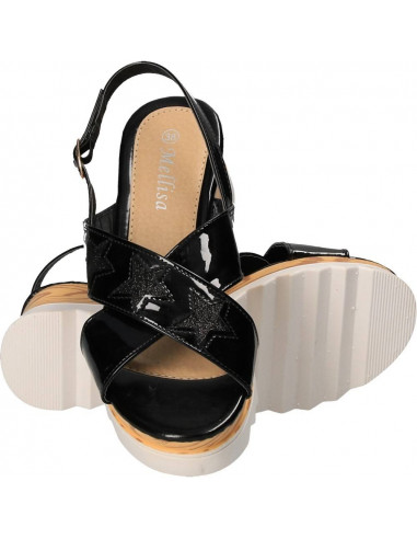 Sandale dama casual negru marca Dame Rose VGFR2421N.MS