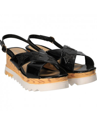 Sandale dama casual negru marca Dame Rose VGFR2421N.MS