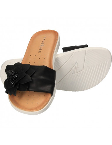 Saboti dama casual negru marca Dame Rose VGFC2034N.MS