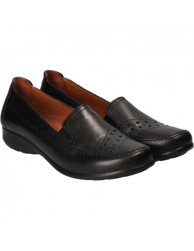 Pantofi clasici cu platforma, piele naturala, Da Vinci