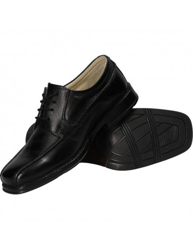 Pantofi baieti, stil elegant, din piele naturala