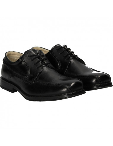 Pantofi baieti, stil elegant, din piele naturala