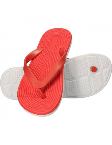 Slapi flip flops, pentru barbati, culoarea rosie