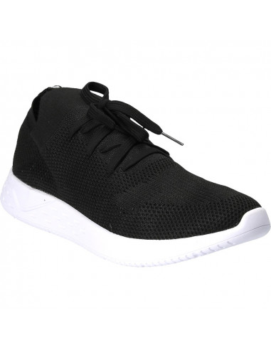 Pantofi negri de sport, pentru barbati, marca Masst Coton