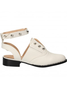 Pantofi de vara, fashion, decupati in spate