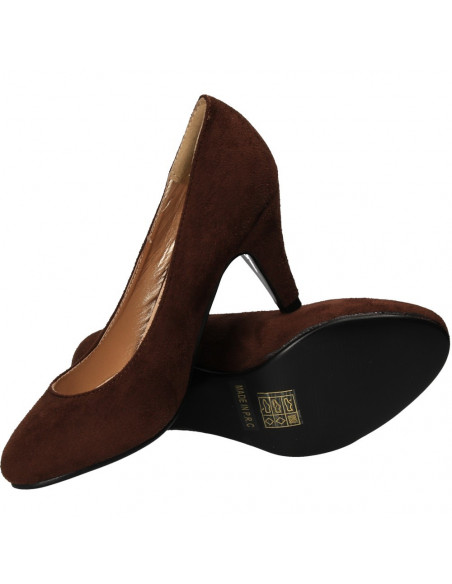 Pantofi de dama, clasici, cu toc mediu