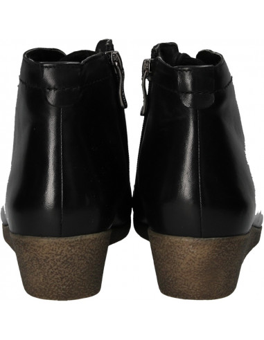 Ghete elegante cu platforma, din piele