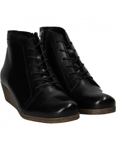 Ghete elegante cu platforma, din piele