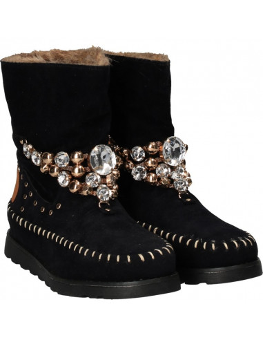 Ghete fashion, cu pietre, pentru fete