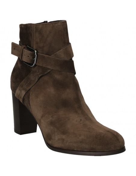 Botine elegante din piele naturala intoarsa