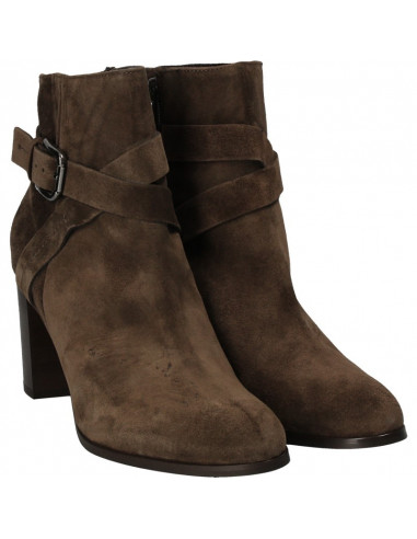 Botine elegante din piele naturala intoarsa