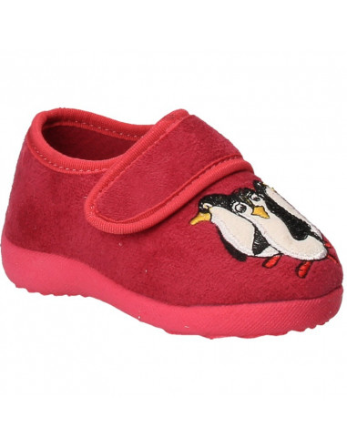 Botosei roz, cu pinguini, pentru fetite