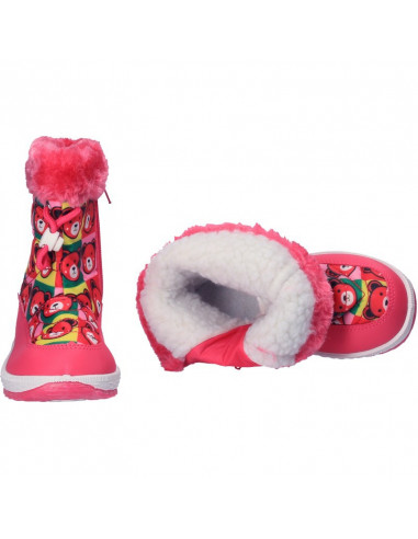 Cizme roz, din fas, pentru fetite