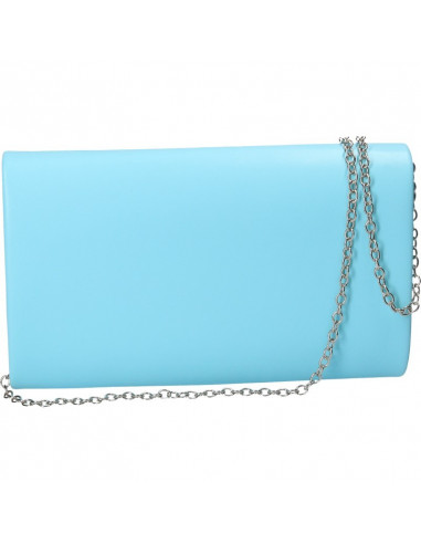 Clutch turcoaz, pentru tinute de gala