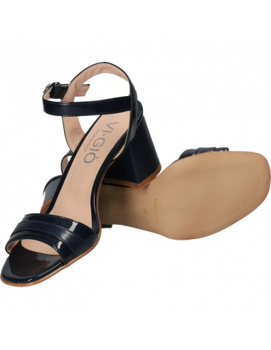 Sandale elegante, cu toc robust